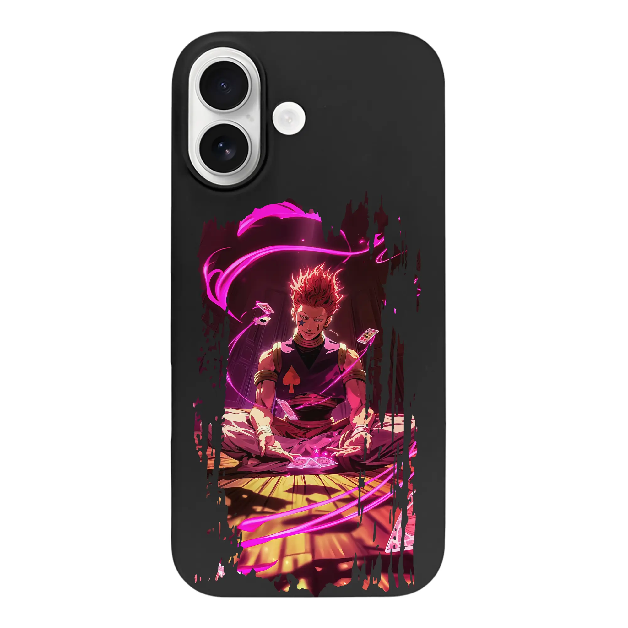 ハンター×ハンター グッズ ヒソカ＝モロウ - iPhone 17 シリーズ シリコンケース 薄型 耐衝撃 指紋防止 ソフトタッチカバー 精密フィット 傷防止 保護ケース iPhone 17/17 Air/17 Pro/17 Pro Max 対応